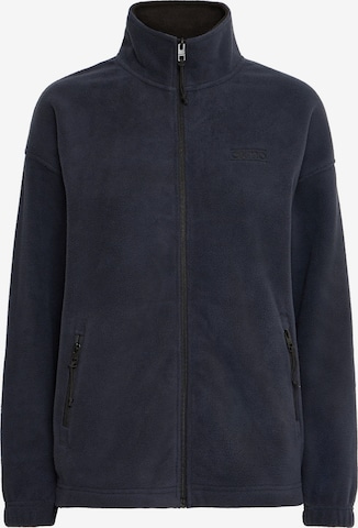 Oxmo - Chaqueta polar en azul: frente