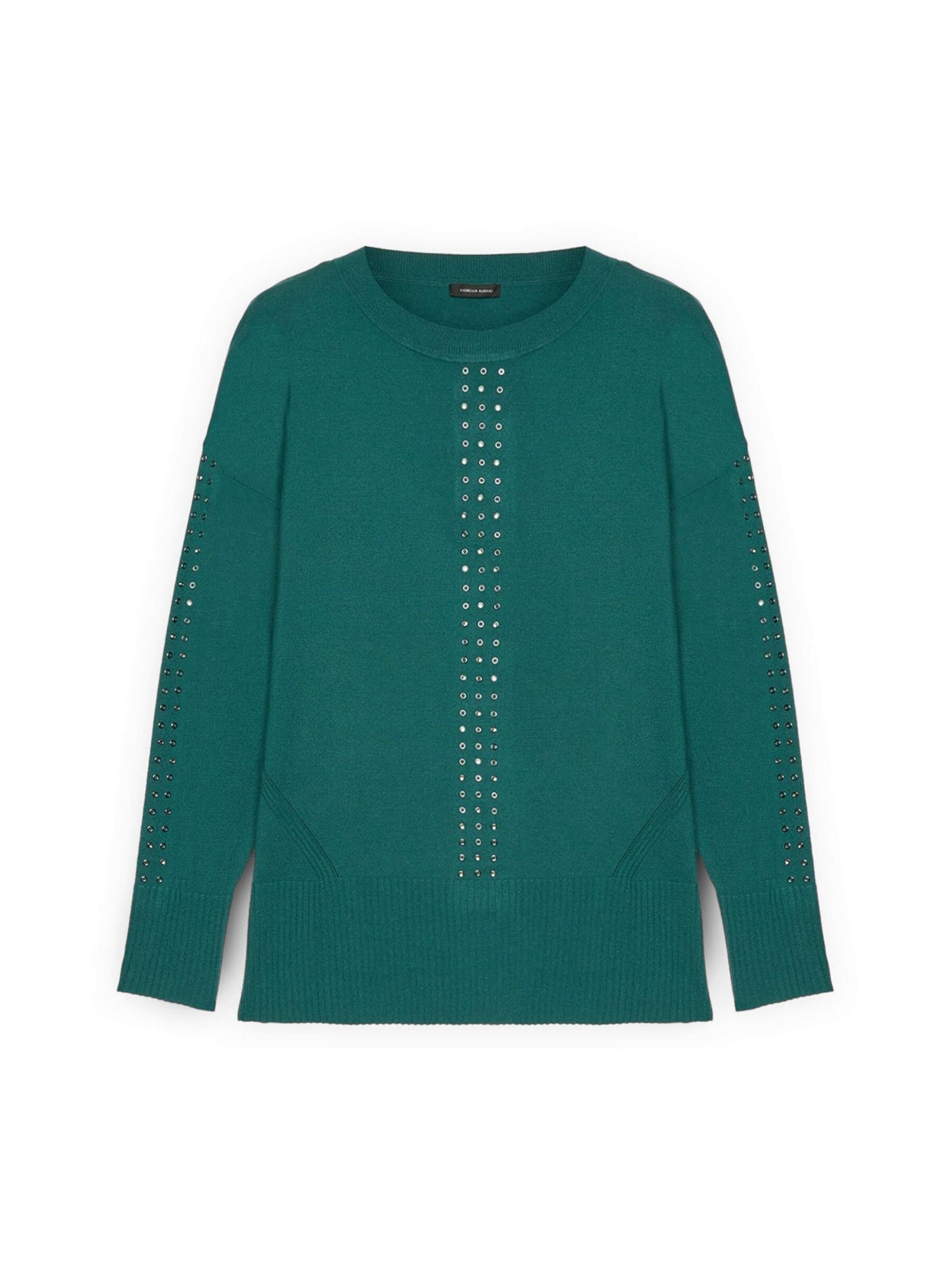 Fiorella Rubino - Jersey en azul: frente