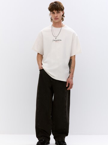 Pull&Bear T-Shirt in Weiß
