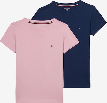 Maiou de la Tommy Hilfiger Underwear pe albastru: față