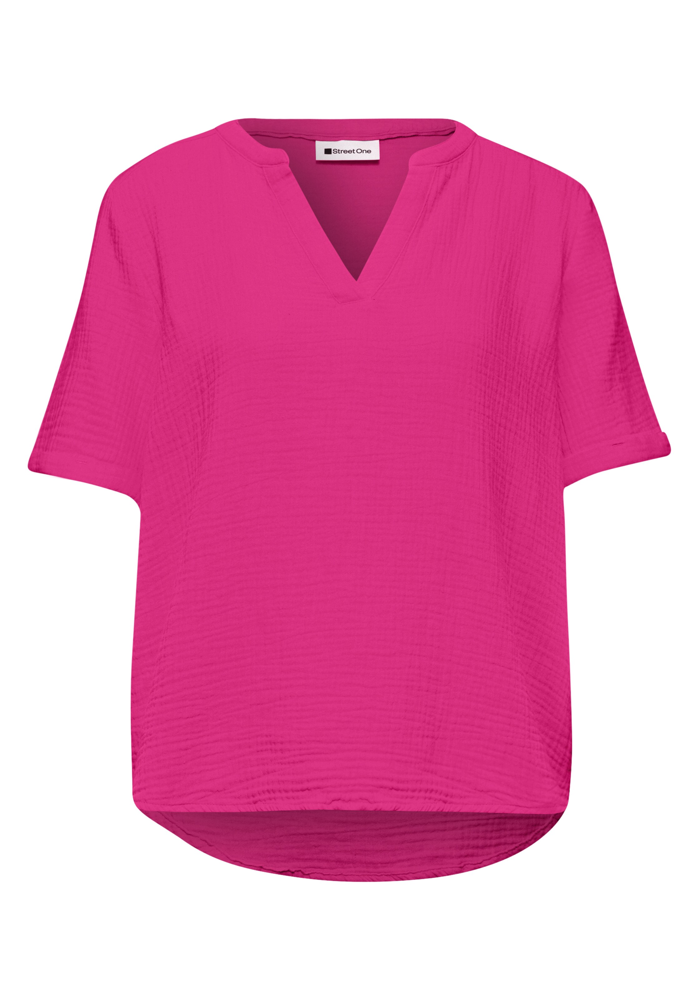 STREET ONE Bluse in Pink: Vorderseite