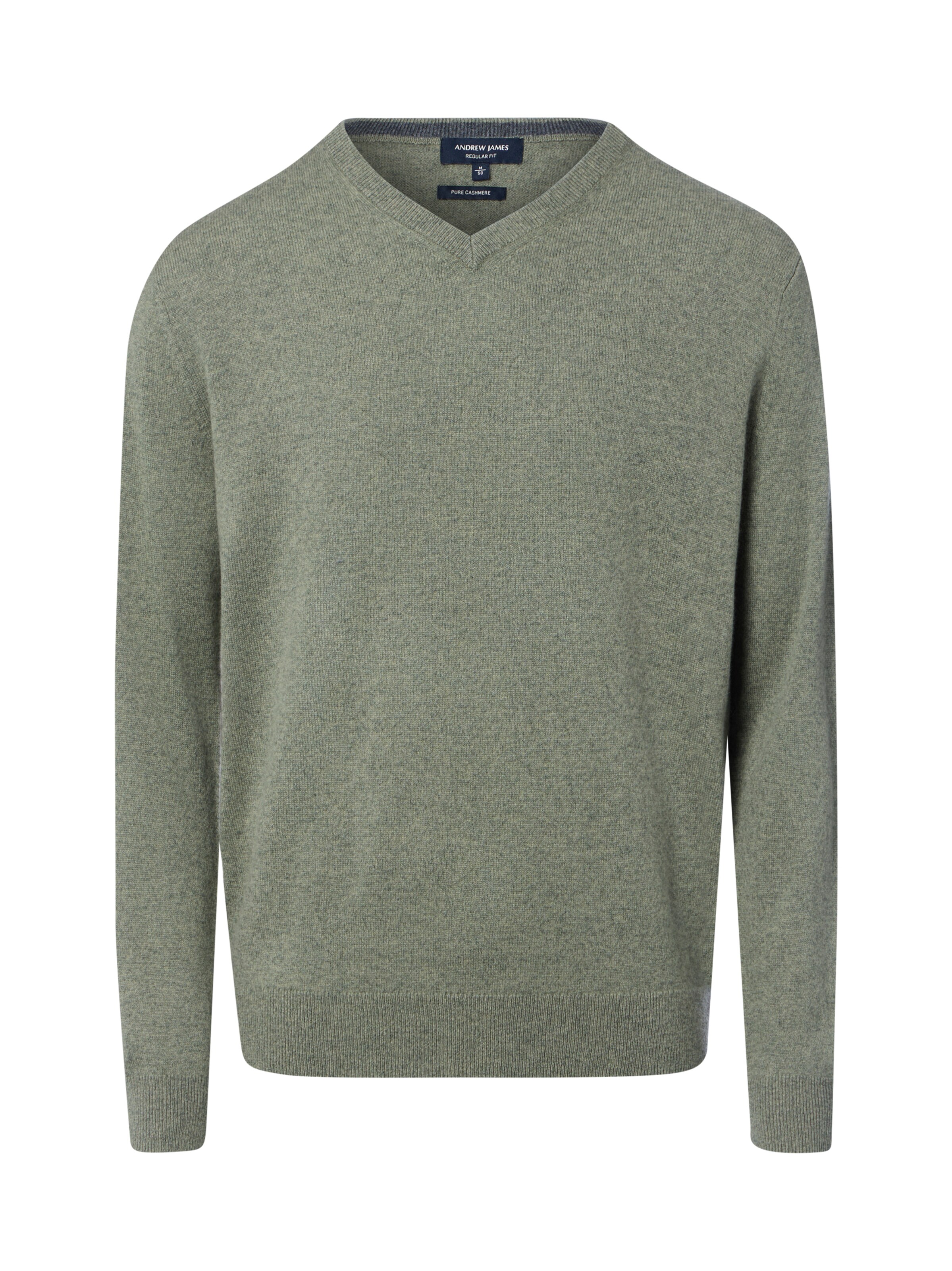 Andrew James Sweater in Green: front