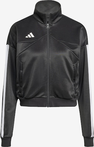 ADIDAS SPORTSWEAR Sportsweatjacke 'Tiro' in Schwarz: Vorderseite