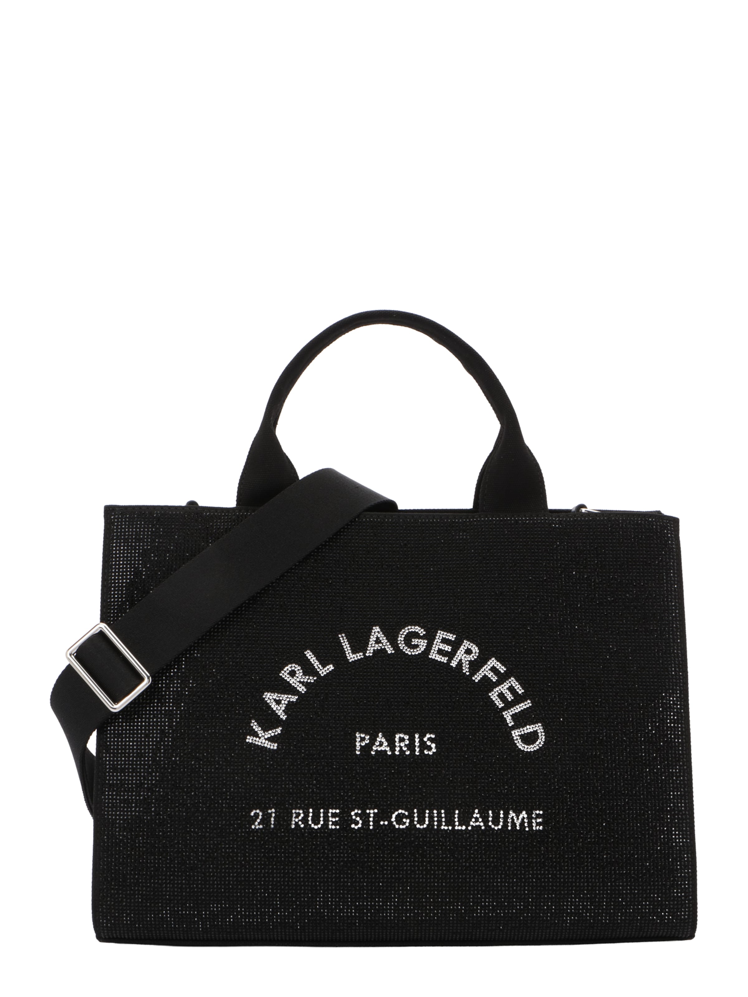 Karl Lagerfeld - Shopper em preto: frente