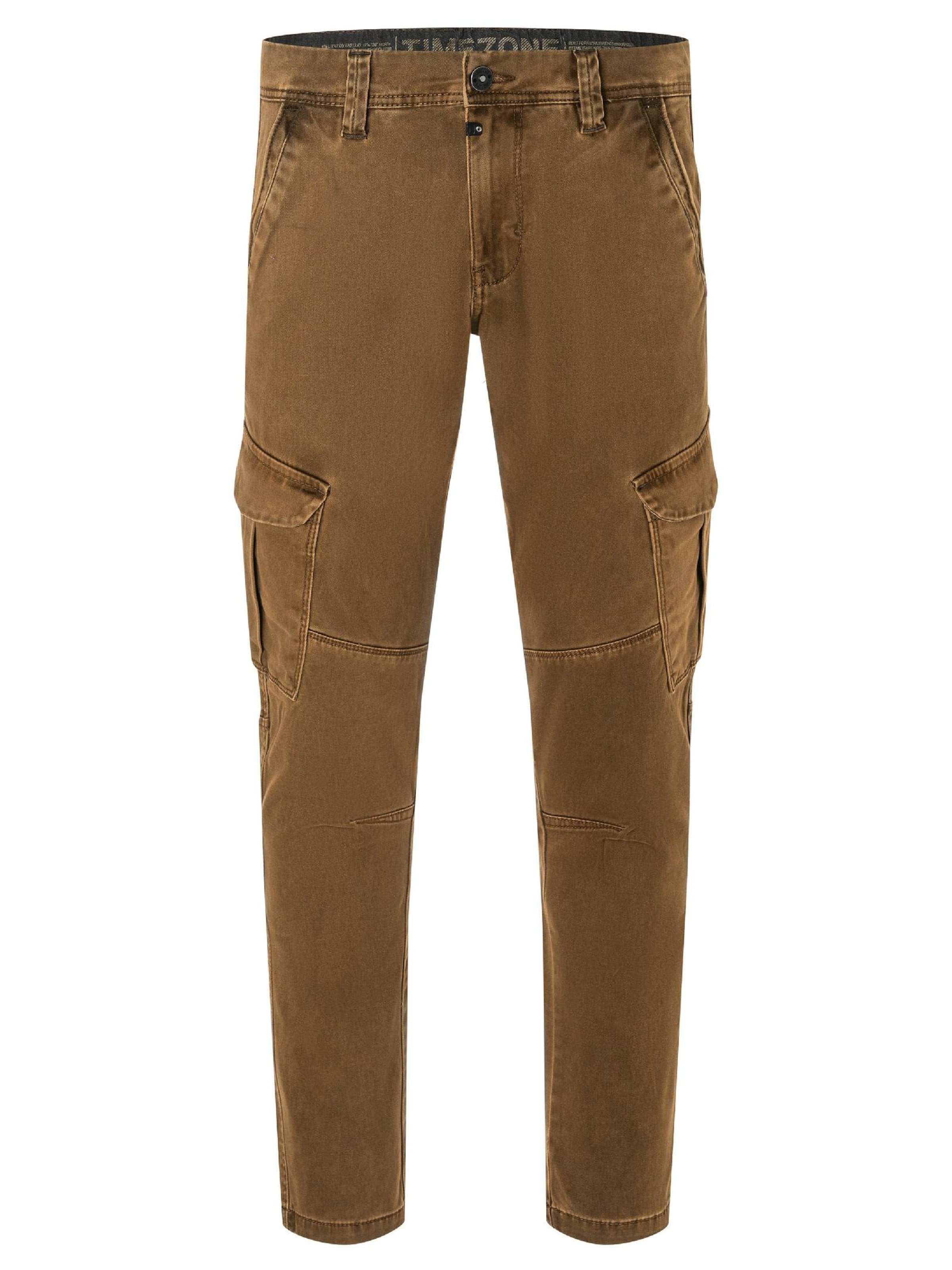 TIMEZONE Hose 'Niklas' in Braun: Vorderseite