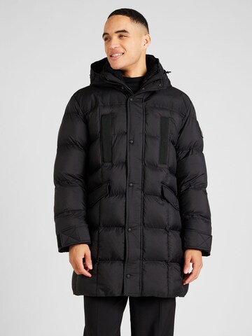 BOSS Orange Winterjacke 'Olomi-W' in Schwarz: predná strana