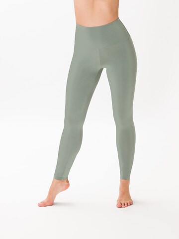 Skinny Leggings 'Luna' Les Lunes en vert : devant