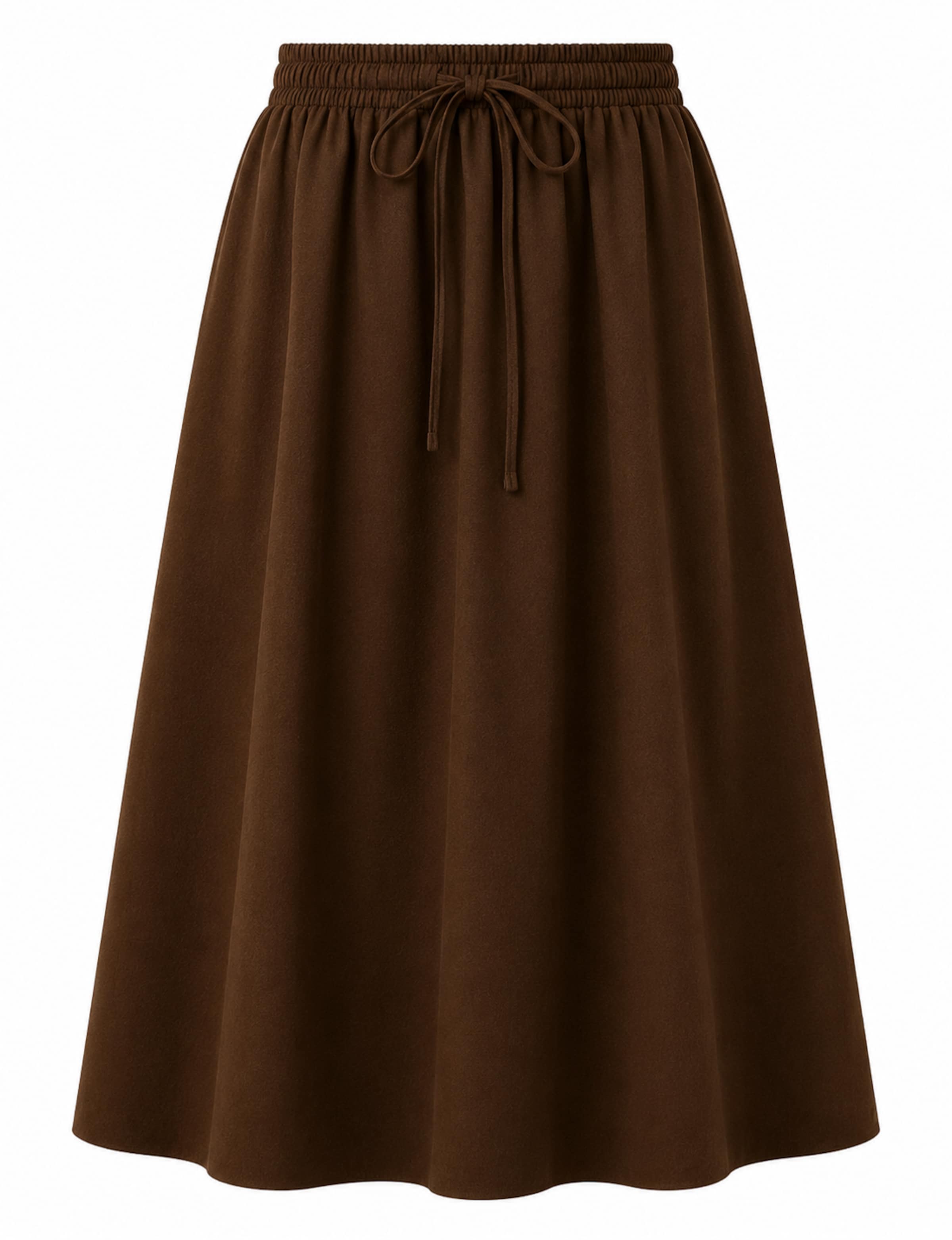 MANUKA Skirt in Brown: front