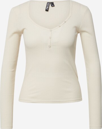 PIECES Shirt 'NURA' in White: front