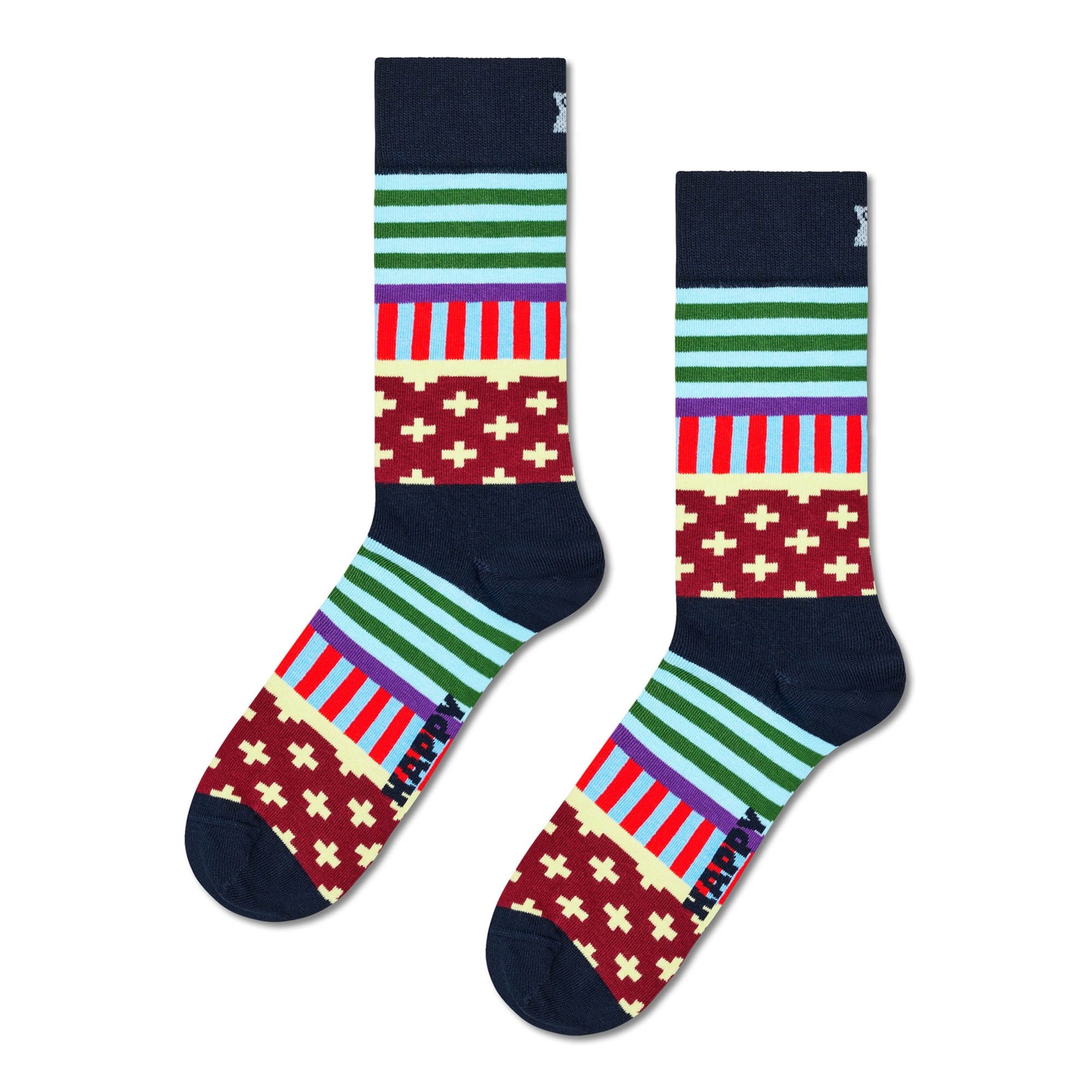 Calzino 'Classic' di Happy Socks in blu