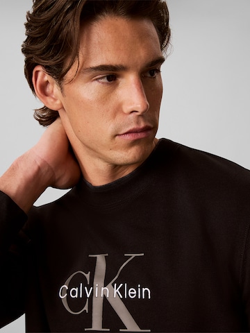 Calvin Klein Jeans Sweatshirt in Zwart