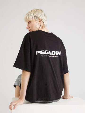 Tricou supradimensional 'ARENDAL' de la Pegador pe negru