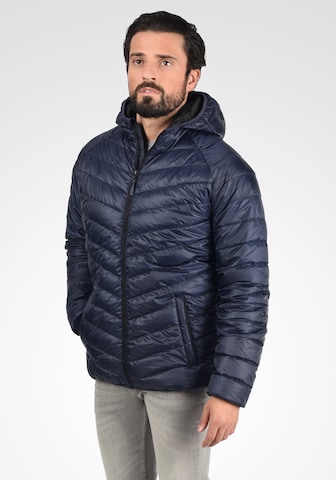 BLEND Between-Season Jacket 'Milan' in Blue: front