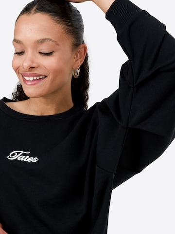 TATES Sweatshirt in Schwarz