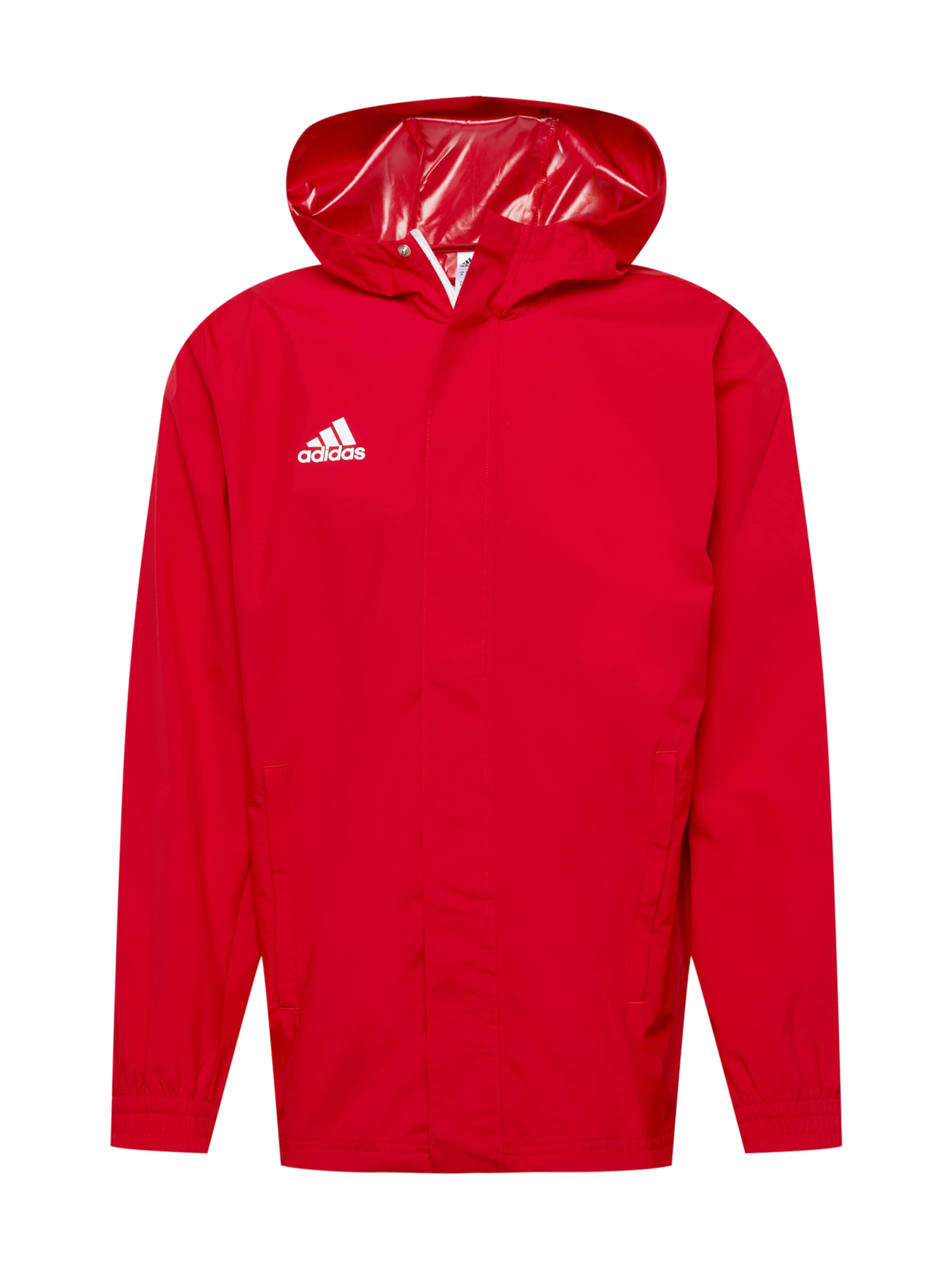 Giacca sportiva 'Entrada 22' ADIDAS SPORTSWEAR di colore rosso / bianco, Visualizzazione prodotti