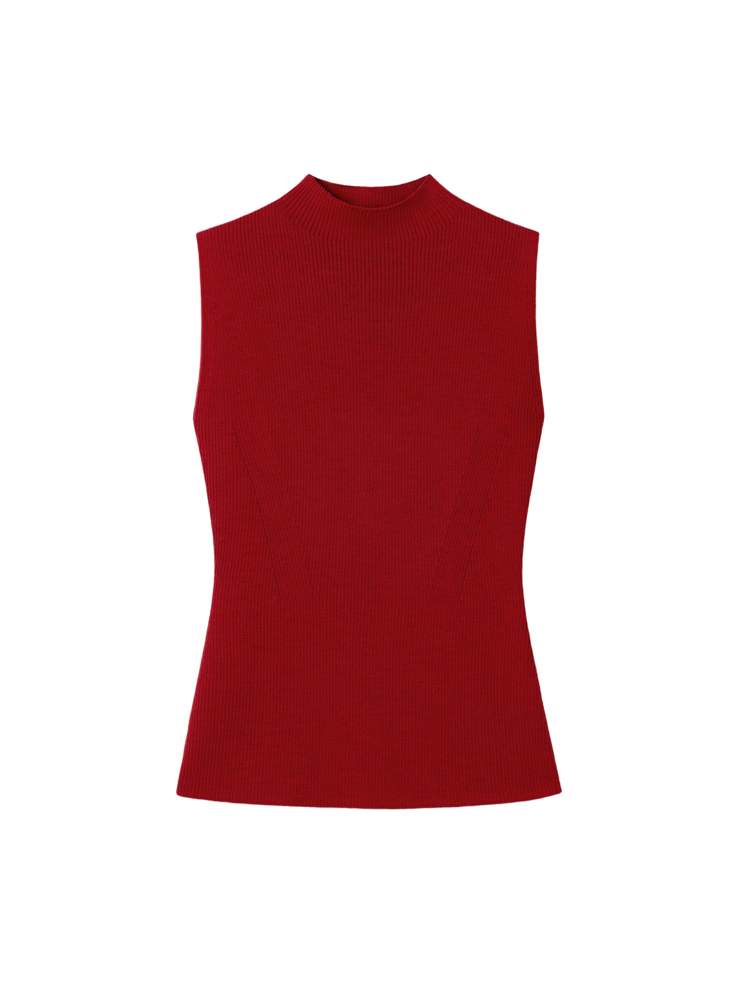 Lilysilk Trui in Rood: voorkant