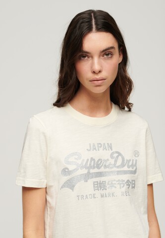 Superdry T-Shirt in Beige