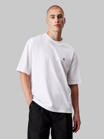 Calvin Klein Jeans T-Shirt in Weiß: Vorderseite