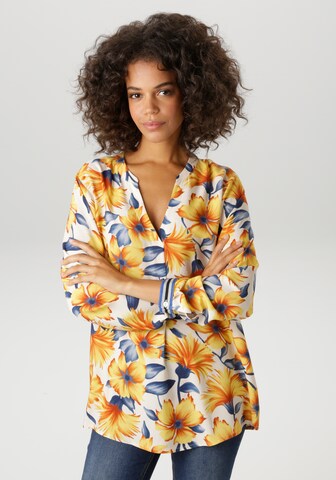 Aniston CASUAL Blouse in Yellow: front