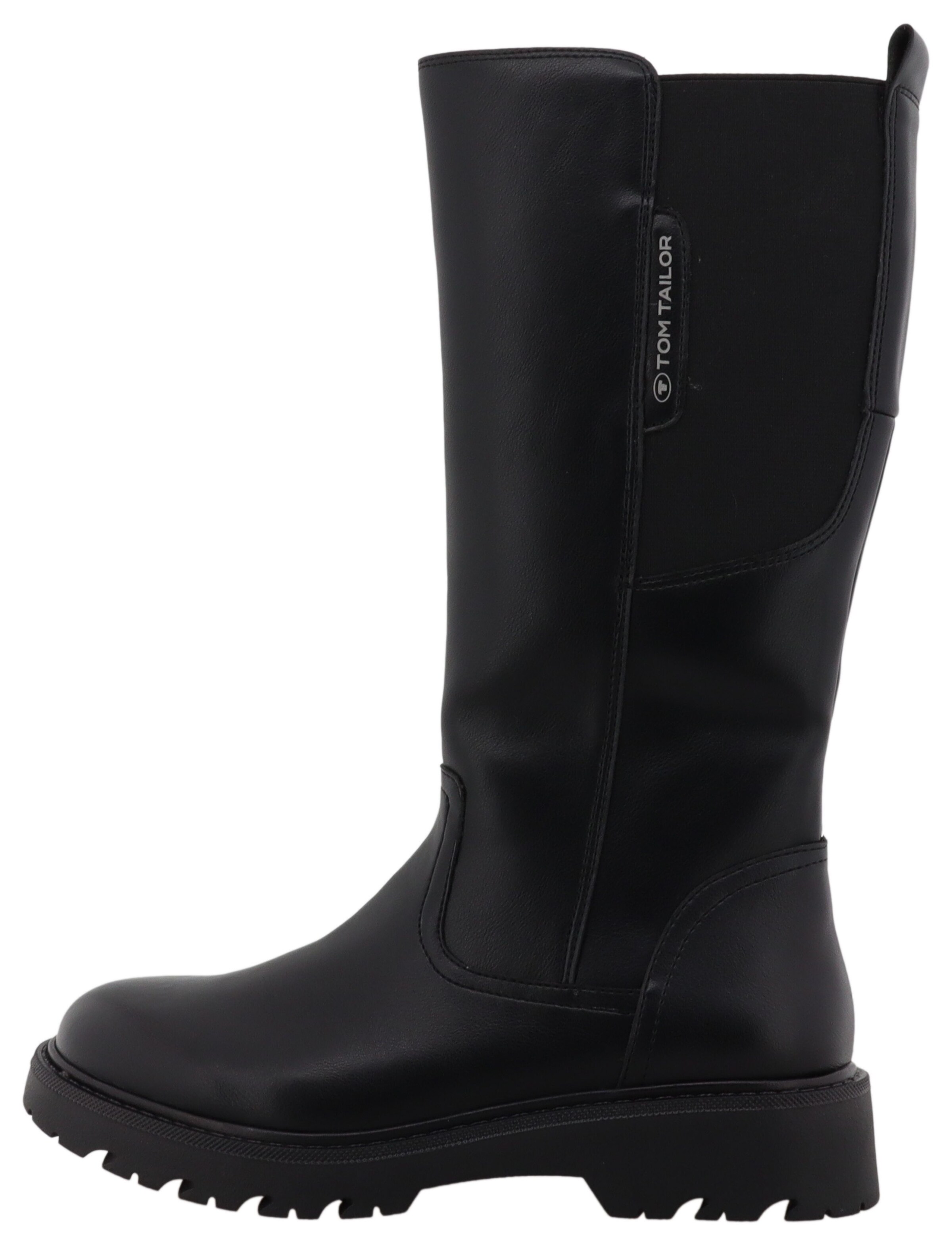 TOM TAILOR Boots in Black
