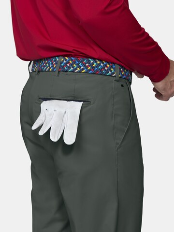 MEYER Regular Chinohose 'Oakmont 2-8626', atmungsaktiv in Grün