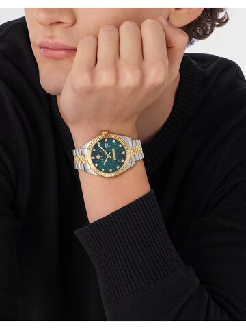 Philipp Plein Watches Analog watch 'Date Superlative Gent' in Green: front