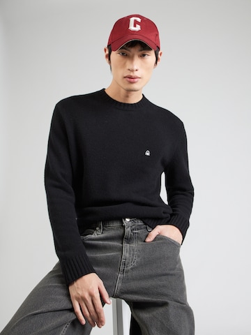 UNITED COLORS OF BENETTON Pullover in Schwarz: Vorderseite