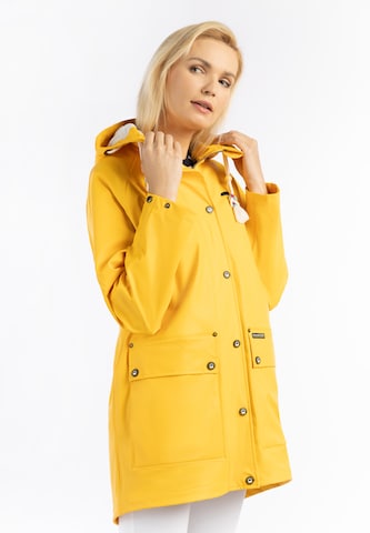 Schmuddelwedda Raincoat in Yellow: front