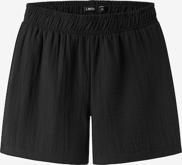 LMTD Loosefit Broek 'NLFSussa' in Zwart: voorkant