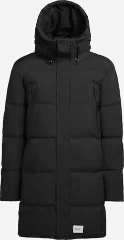 Cappotto invernale di khujo in nero: frontale