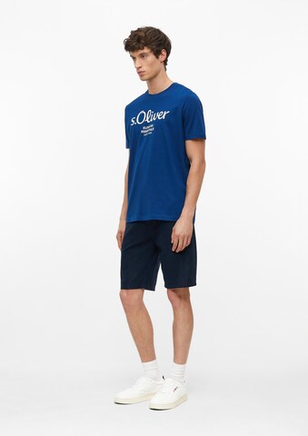 s.Oliver T-Shirt in Blau