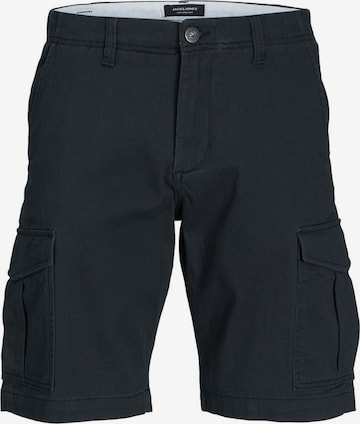 Regular Pantalon cargo 'Joe' Jack & Jones Plus en noir : devant