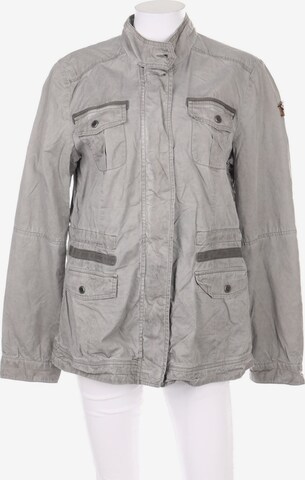 TOM TAILOR Jacket & Coat in XL in Grey: front