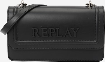 Borsa a tracolla di REPLAY in nero: frontale
