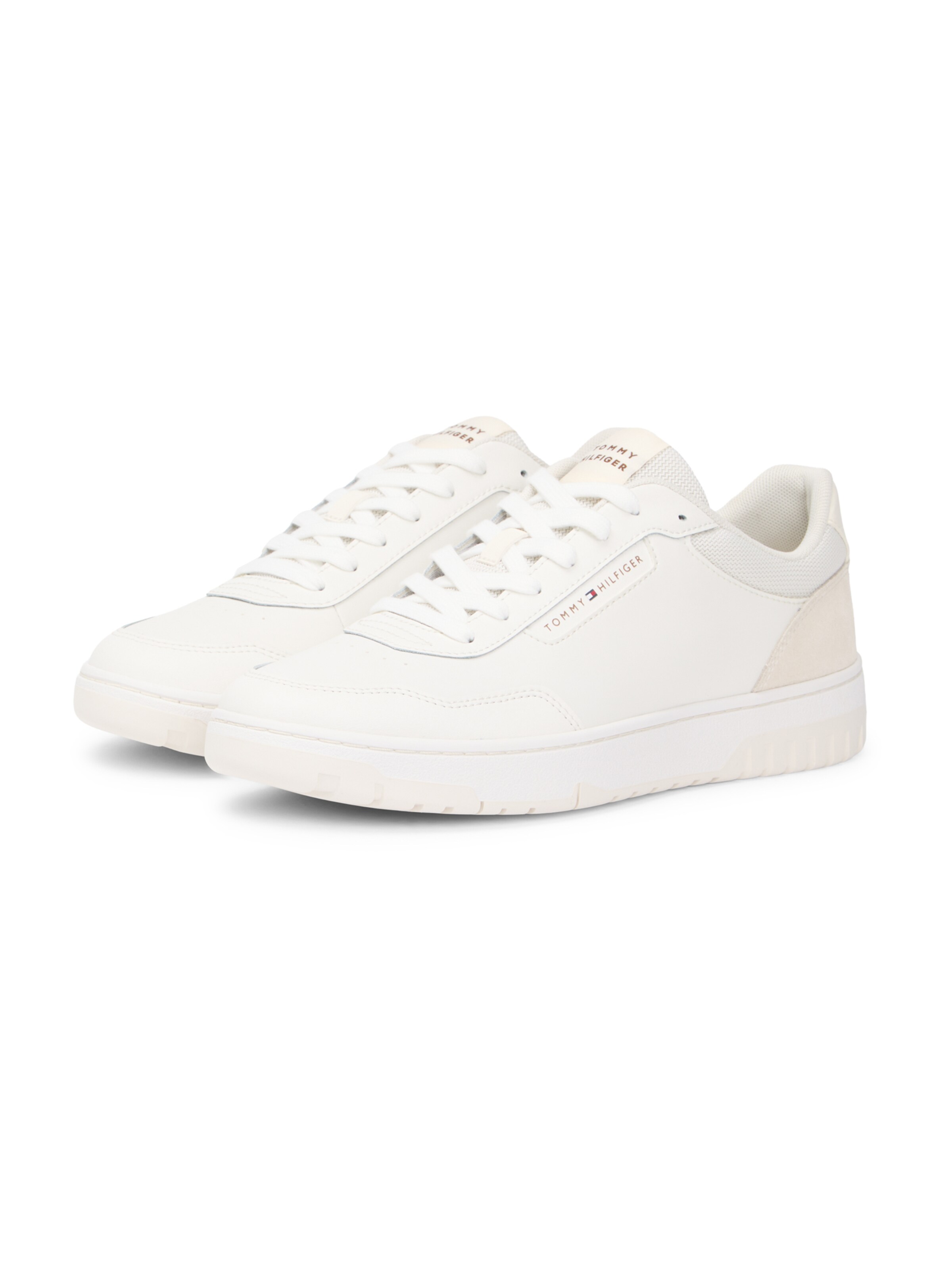 TOMMY HILFIGER Nizke superge 'BASKET CORE LITE' | bela / off-bela barva, Prikaz izdelka