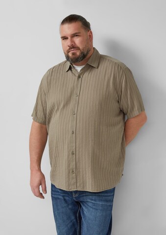 Coupe regular Chemise s.Oliver en marron