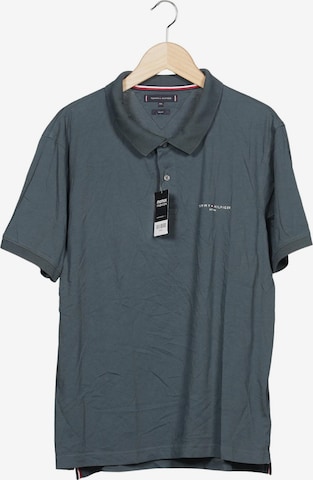 TOMMY HILFIGER Poloshirt XXL in Grün: Vorderseite