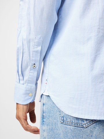 Regular fit Camicia di TOMMY HILFIGER in blu