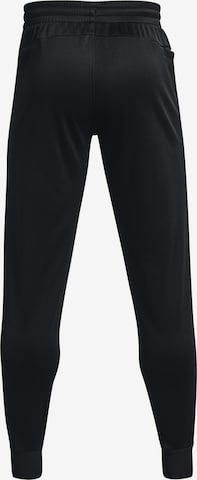 UNDER ARMOUR Tapered Sportbroek in Zwart