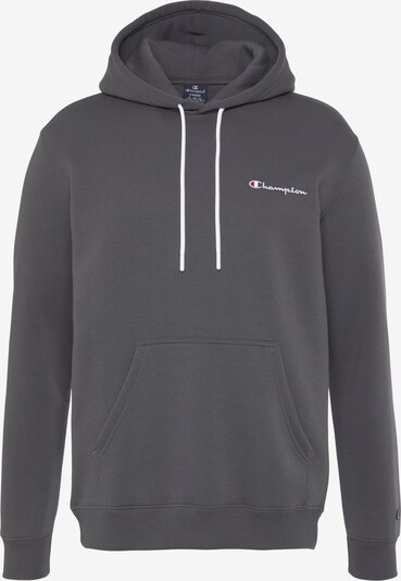 Champion Authentic Athletic Apparel Sweatshirt 'Classic' in grau / rot / weiß, Produktansicht