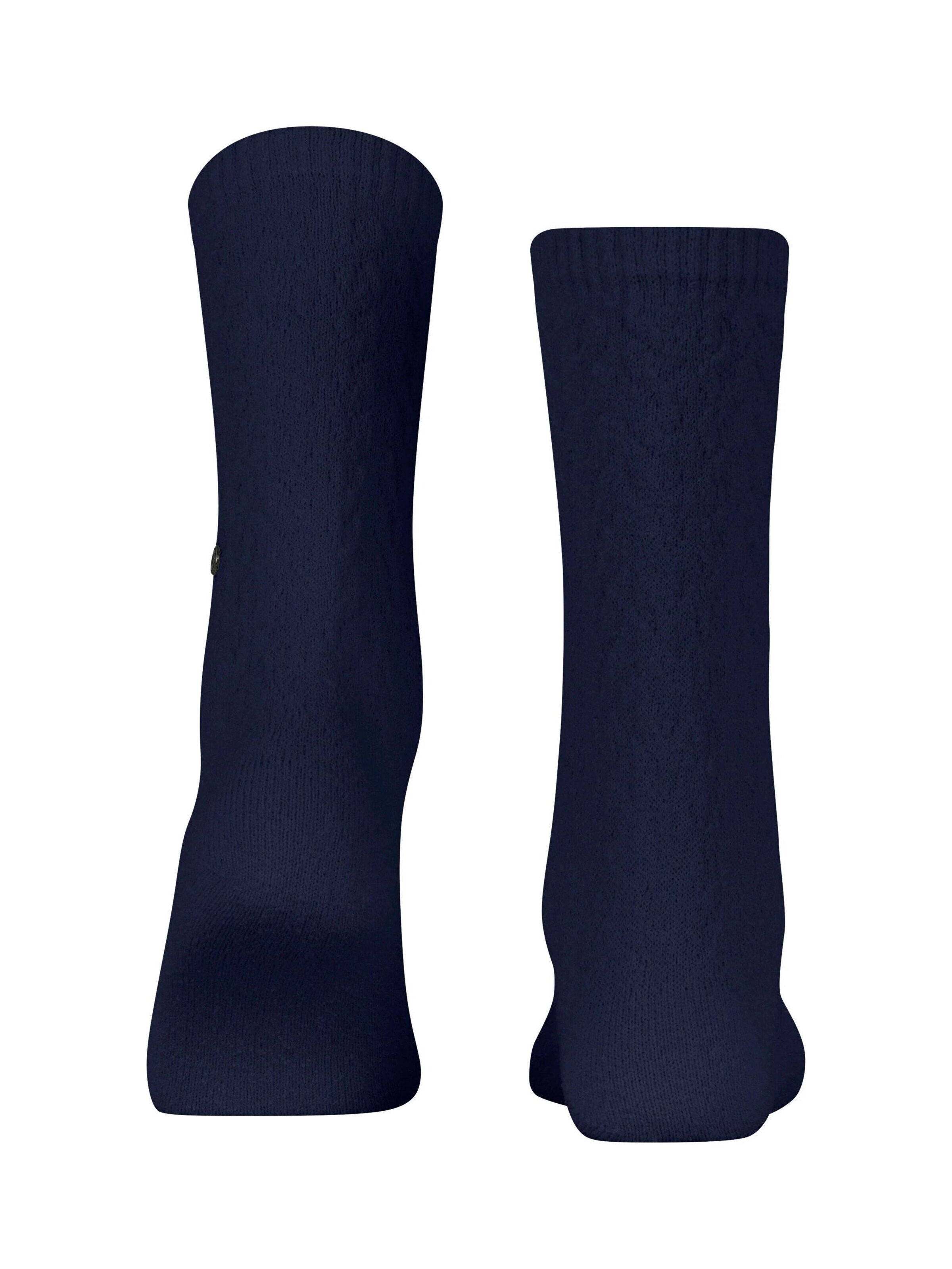 BURLINGTON Socks 'Cable' in Blue
