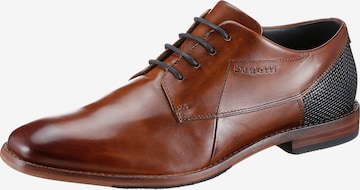 bugatti Lace-Up Shoes in Brown: front