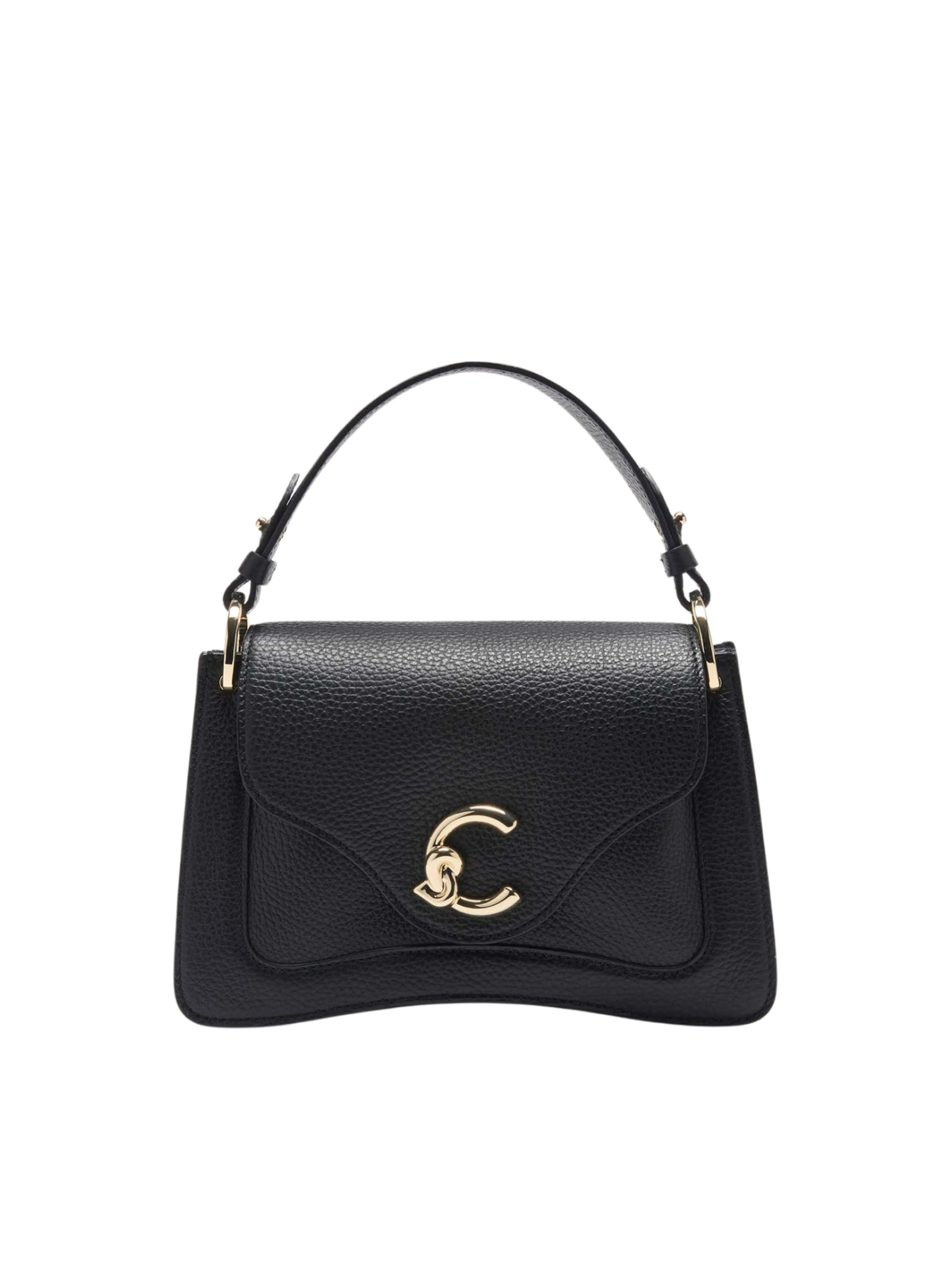 Coccinelle - Bolso de mano 'COCCINELLE C-Me S26' en negro: frente