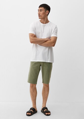 s.Oliver Regular Trousers in Green