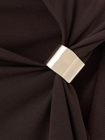 MANGO Рокля в кафяво