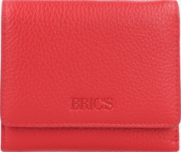 Bric's Wallet in Red: front