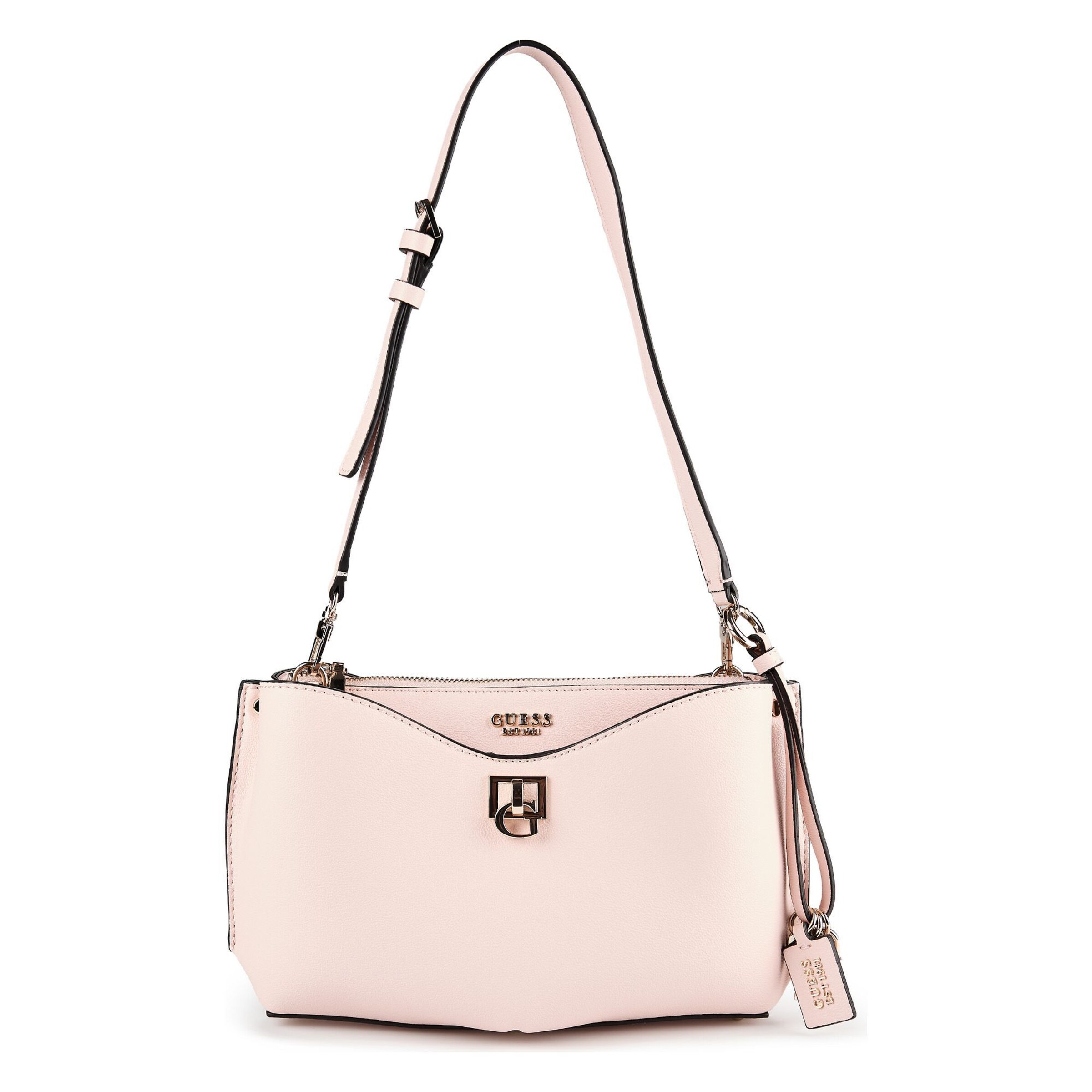 GUESS Schultertasche 'Bianca ' in Pink: Vorderseite