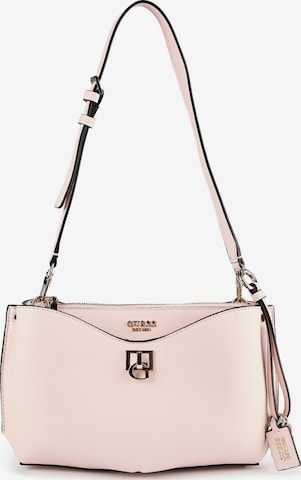 GUESS Schultertasche 'Bianca ' in Pink: Vorderseite