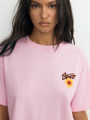 Pull&Bear Shirt in Pink