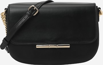 Seidenfelt Manufaktur Umhängetasche 'Lesja' in Schwarz: Vorderseite